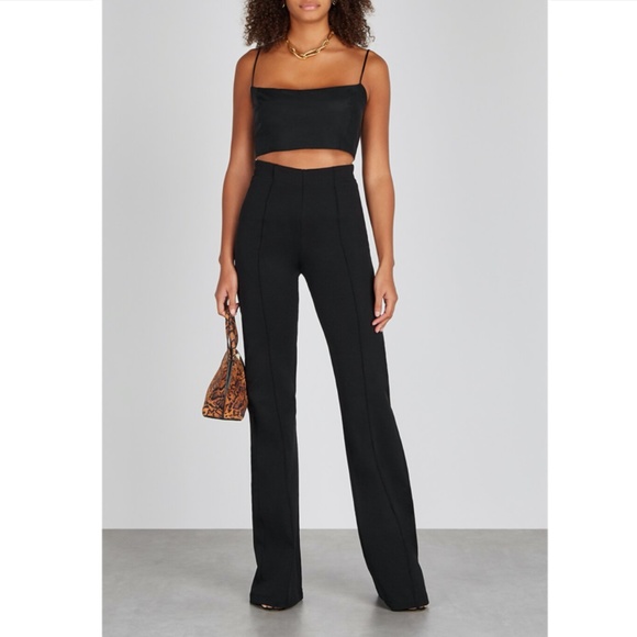 Gauge81 Pants - Gauge81 Savanna Flared Stretch-Jersey Trousers - S